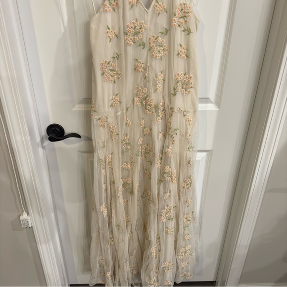 Free People Embroidered Holding On Convertible Maxi Dress - Picture 5 of 15